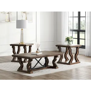 Maylee Coffee Table and 2 End Tables