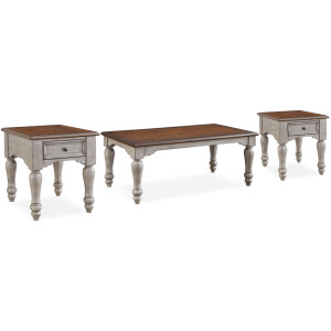 Lodenbay Coffee Table and 2 End Tables