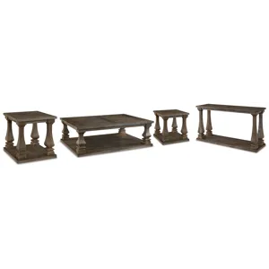 Johnelle Coffee Table, 2 End Tables and Sofa Table