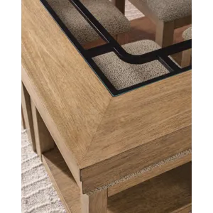 Wittenmyer Coffee Table with 4 Stools (Set of 5)
