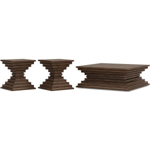 Hannodream Coffee Table and 2 Ends