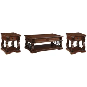 Alymere Coffee Table and 2 End Tables