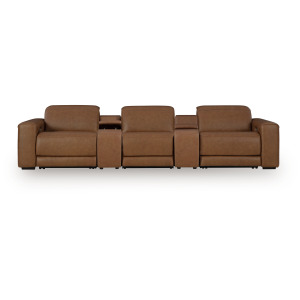 Rally-Up 5-Piece Power Reclining Sectional with Console