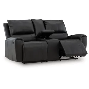 Glossmore Reclining Loveseat with Console