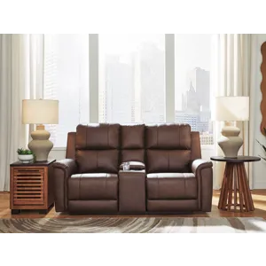 Bleckley Power Reclining Loveseat with Console