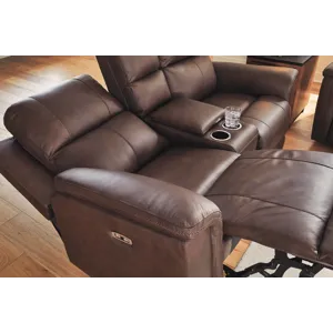 Bleckley Power Reclining Loveseat with Console