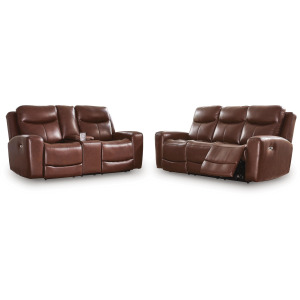 Momentum Moves Power Reclining Sofa and Loveseat