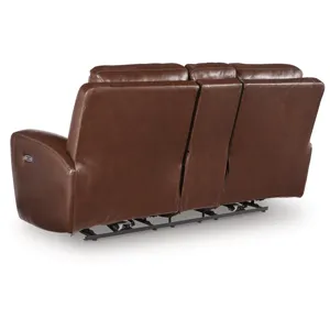 Momentum Moves Power Reclining Loveseat with Console