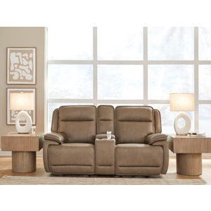 Glencroft Power Reclining Loveseat with Console
