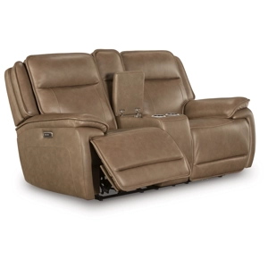 Glencroft Power Reclining Loveseat with Console
