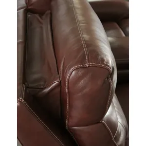 Sessom Power Reclining Loveseat with Console