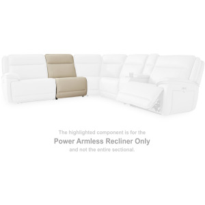 Double Deal Power Armless Recliner