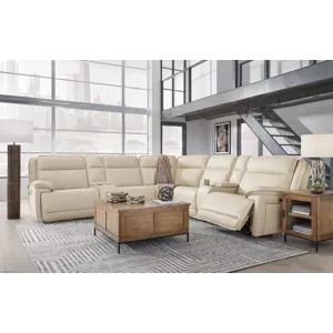 Double Deal 7-Piece Reclining Sectional with 2 Consoles