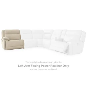 Double Deal Left-Arm Facing Power Recliner