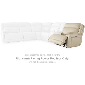 Double Deal Right-Arm Facing Power Recliner