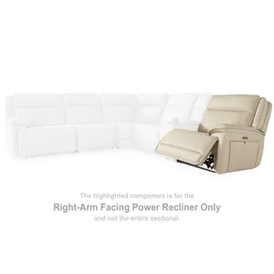 Double Deal Right-Arm Facing Power Recliner