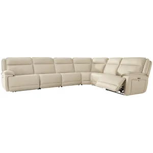 Double Deal 6-Piece Reclining Sectional