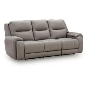 Trendsetter Power Reclining Sofa with Audio Seating