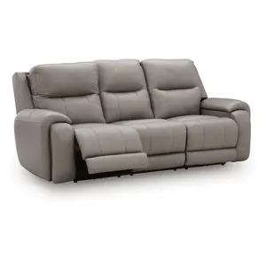 Trendsetter Power Reclining Sofa with Audio Seating