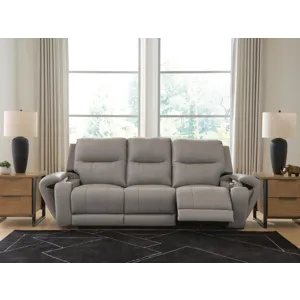 Trendsetter Power Reclining Sofa with Audio Seating
