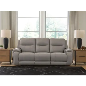 Trendsetter Power Reclining Sofa with Audio Seating