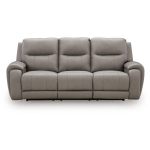Trendsetter Power Reclining Sofa with Audio Seating