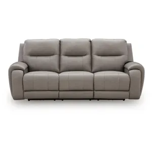 Trendsetter Power Reclining Sofa with Audio Seating