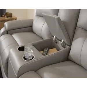 Trendsetter Power Reclining Loveseat with Audio Seating