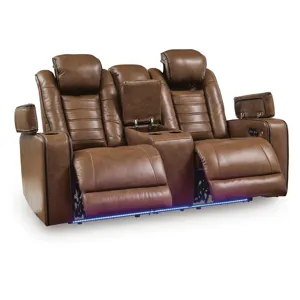 Gruaro Power Reclining Loveseat with Console