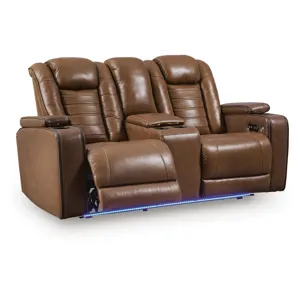 Gruaro Power Reclining Loveseat with Console
