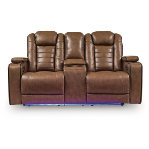Gruaro Power Reclining Loveseat with Console