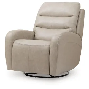 Motion-Max Swivel Glider Power Recliner