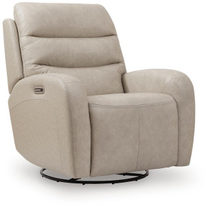 Motion-Max Swivel Glider Power Recliner
