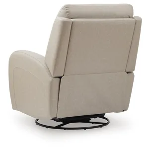 Motion-Max Swivel Glider Power Recliner