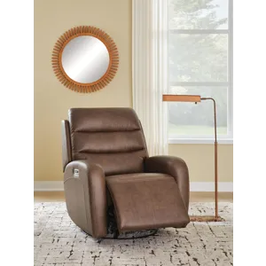 Motion-Max Swivel Glider Power Recliner