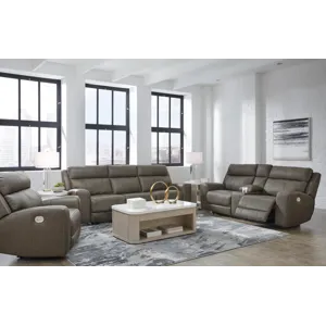Roman Power Reclining Sofa, Loveseat and Recliner