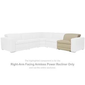 Texline Right-Arm Facing Armless Power Recliner