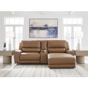DeepWakes 3-Piece Power Reclining Sectional with Chaise