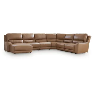 Silverbrooke 6-Piece Reclining Sectional with Chaise