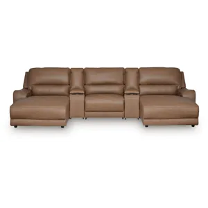 Silverbrooke 5-Piece Power Reclining Sectional with Chaise