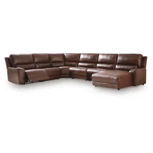 Silverbrooke 6-Piece Reclining Sectional with Chaise