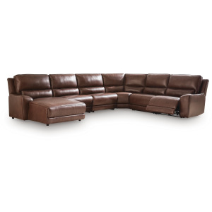 Silverbrooke 6-Piece Reclining Sectional with Chaise