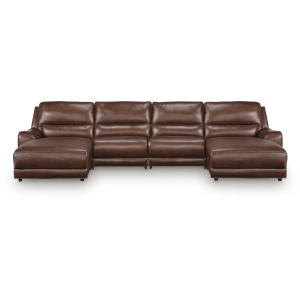 DeepWakes 4-Piece Power Reclining Sectional with Chaise