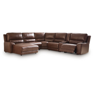 DeepWakes 6-Piece Power Reclining Sectional with Chaise