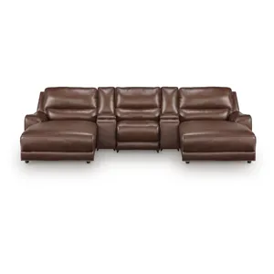 Silverbrooke 5-Piece Power Reclining Sectional with Chaise