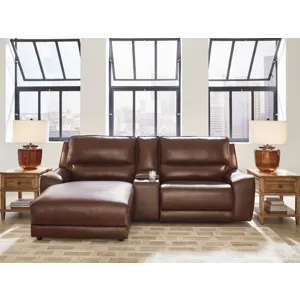 DeepWakes 3-Piece Power Reclining Sectional with Chaise