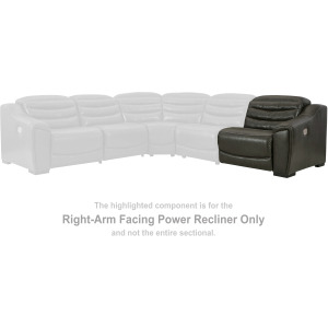 Center Line Right-Arm Facing Power Recliner