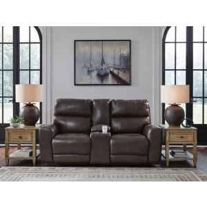 Beadel Power Reclining Loveseat with Console
