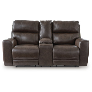 Beadel Power Reclining Loveseat with Console