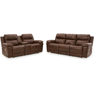 Edmar Power Reclining Sofa and Loveseat